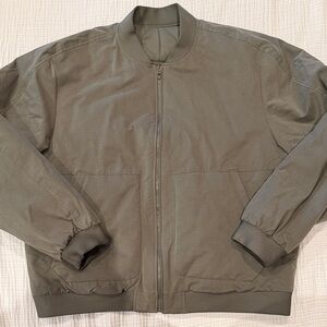 Men's Lululemon Olive Bomber Jacket
